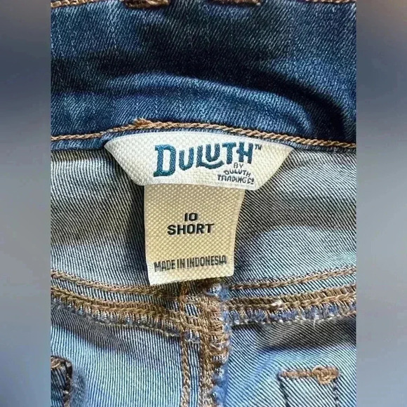 Duluth Trading Company Women’s Jean-Netics High Rise Slim Leg Jeans - Size 10S - Picture 5 of 9